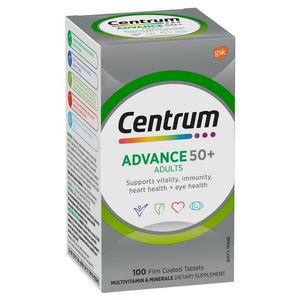 Centrum Advance / Centrum Advance 50+ - 100 Tablets