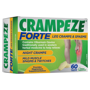 Natralia Crampeze - 60/120 Tablets Forte/Leg Cramps & Spasms