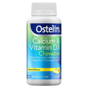 Ostelin Calcium & Vitamin D3 / Ostelin Vitamin D1000 IU Gel - 60/250 Tablets