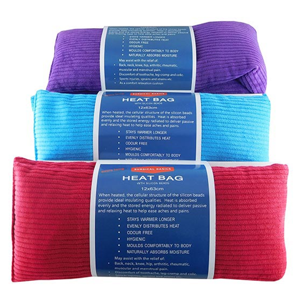 Surgical Basics Heat Pack Silicone 63 X 12cm Corduroy