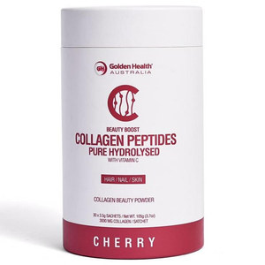 Golden Health Collagen Peptides Powder - 30 Sachets Grape/Cherry Flavours