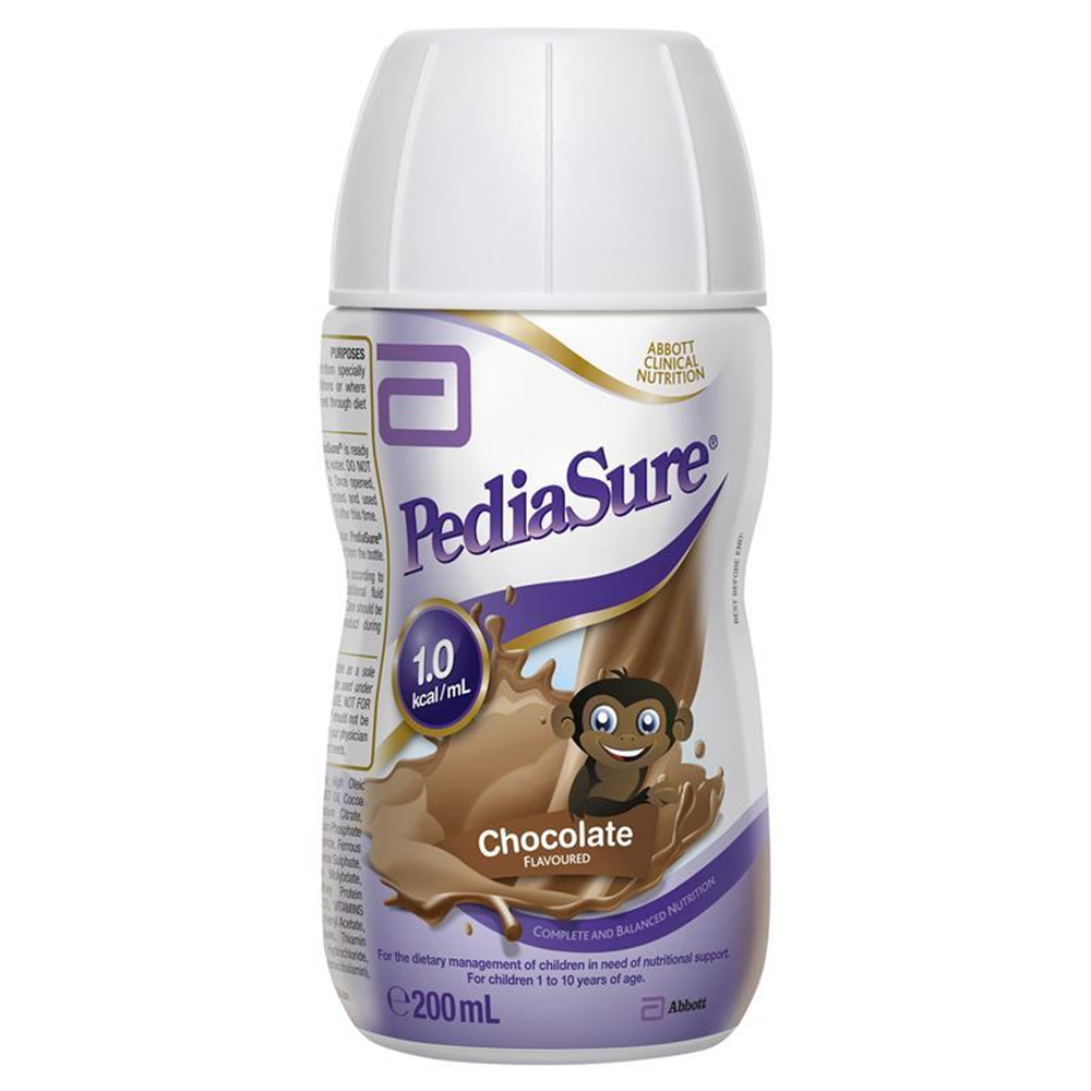 Pediasure Ready To Drink - 200mL Chocolate/Strawberry/Vanilla Flavour