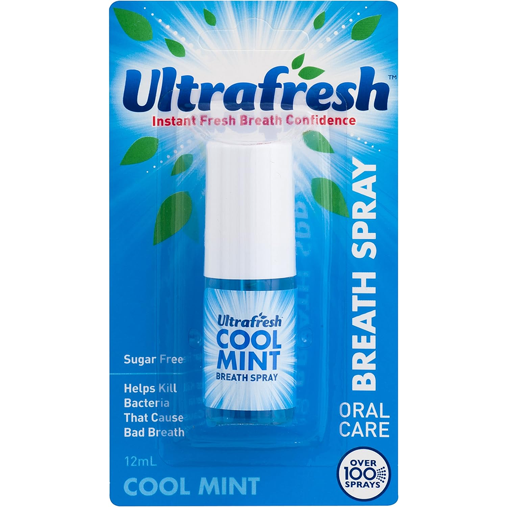 Ultrafresh Cool Mint / Fresh Mint Breath Spray - 12mL