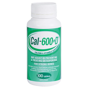 Cal-600 +D3 - 100/120 Tablets