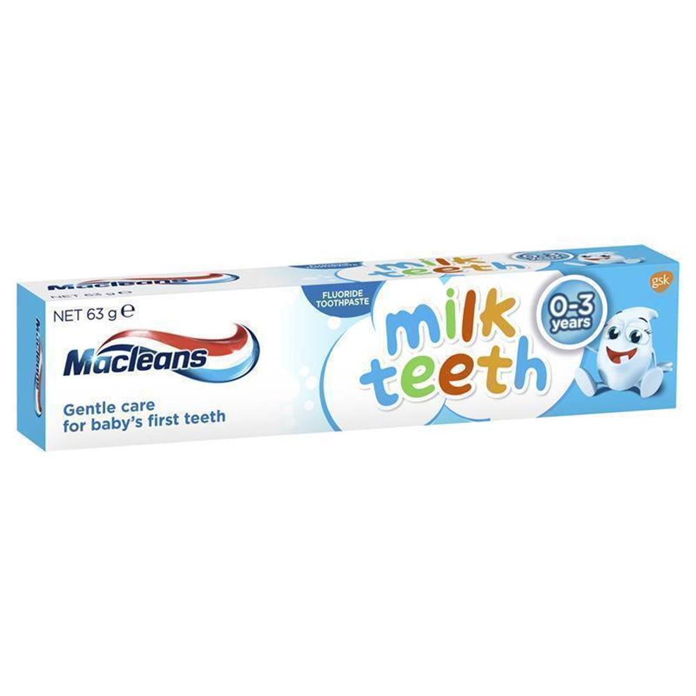 Macleans Milk / Little Teeth Kids Toothpaste 0-3 / 4-6 Years Old - 63g