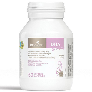 Bio Island DHA - 60 Capsules Kids/Pregnancy