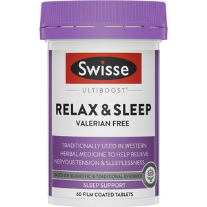 Swisse Ultiboost Sleep / Relax & Sleep - 60/100 Tablets