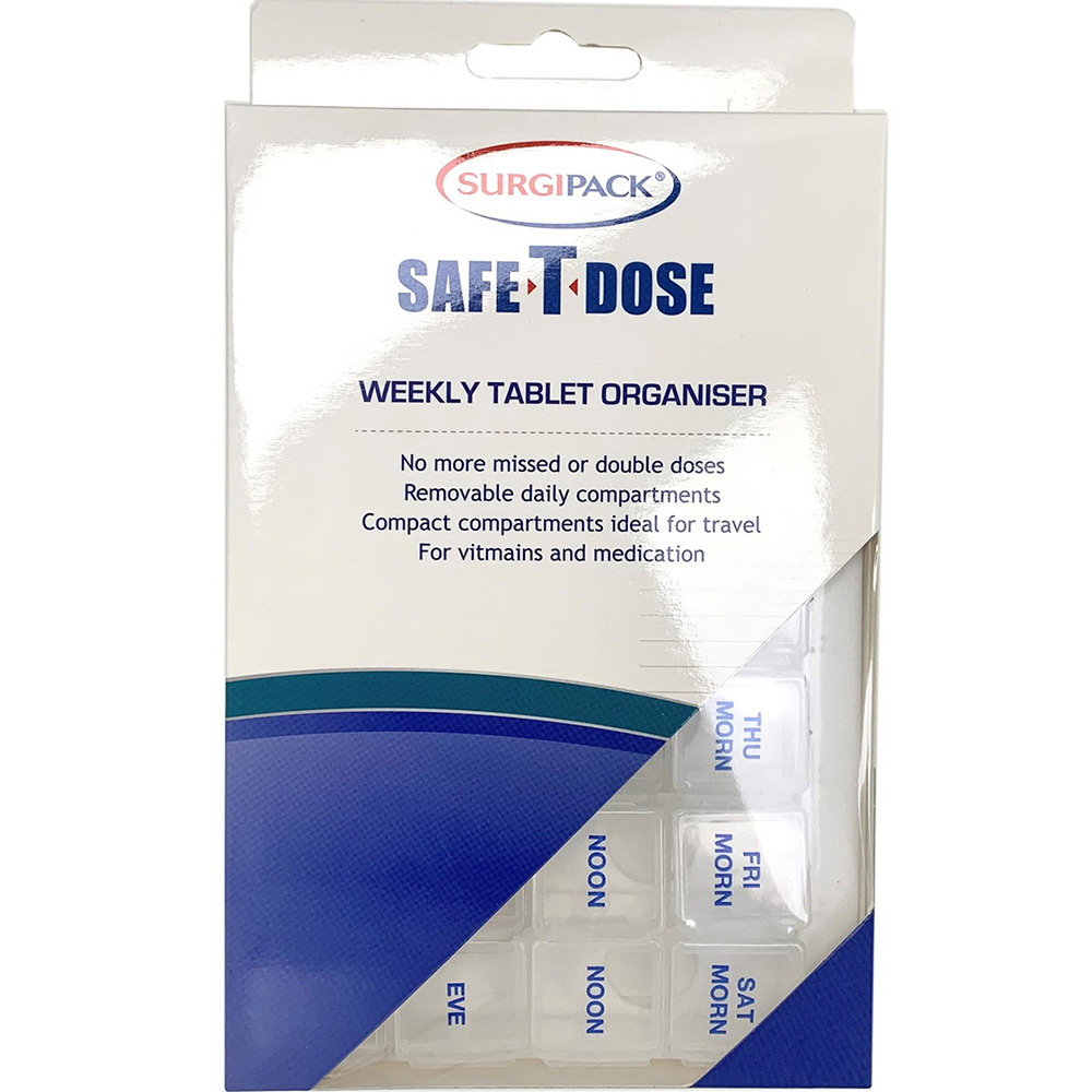 SurgiPack Safe T Dose With Organiser - Small/Large