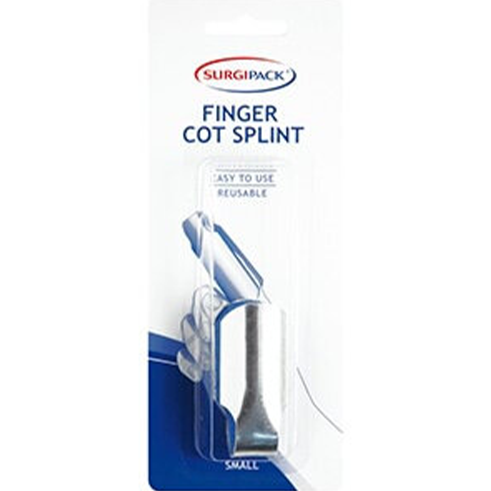 SurgiPack Finger Cot Splint - Small/Medium