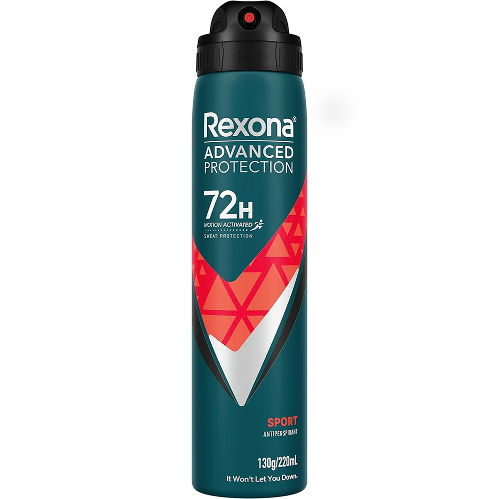 Rexona Men Advanced Protection Antiperspirant Deodorant Spray - 220 mL Sport/Workout