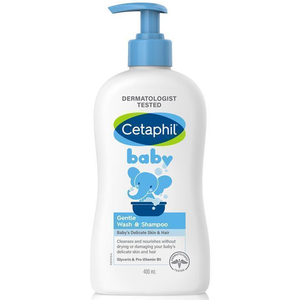 Cetaphil Baby Gentle - 400mL Daily Lotion/Wash & Shampoo