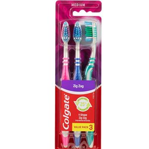 Colgate Toothbrush Premier / Twister / Zigzag - 3 Pack