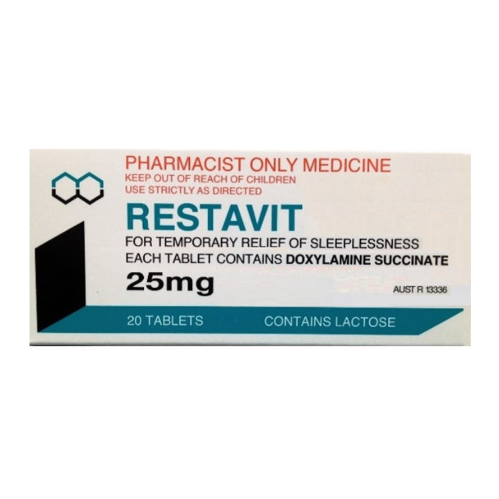 Restavit 25mg - 20 Tablets