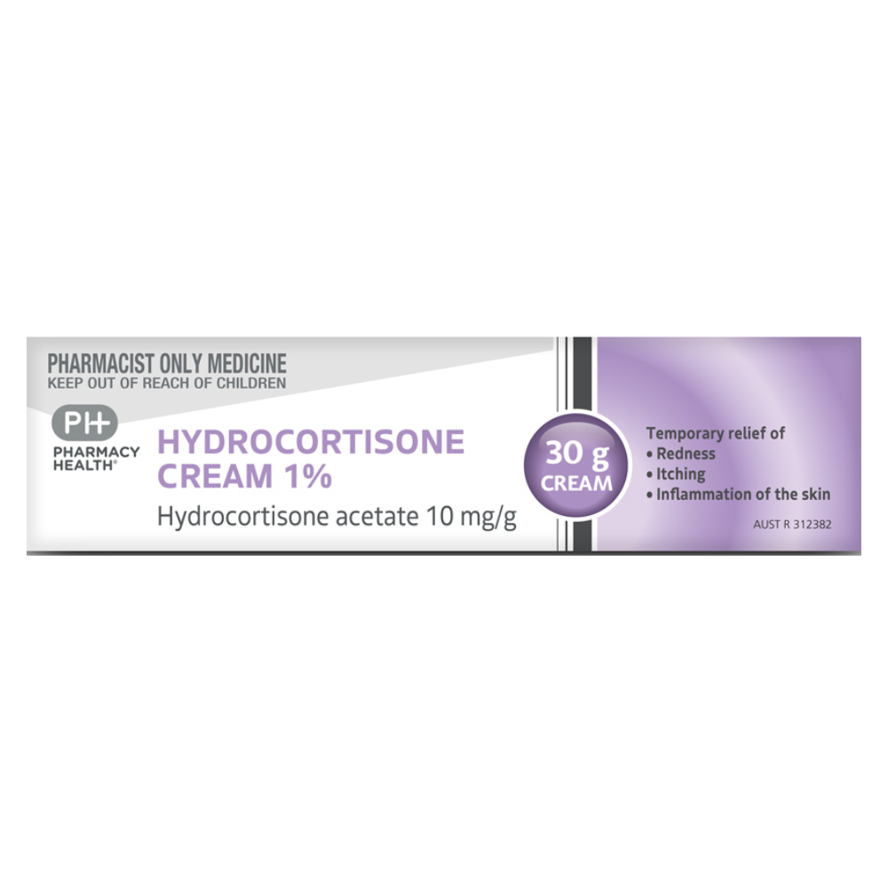 Pharmacy Health Hydrocortisone Cream 1% - 30g