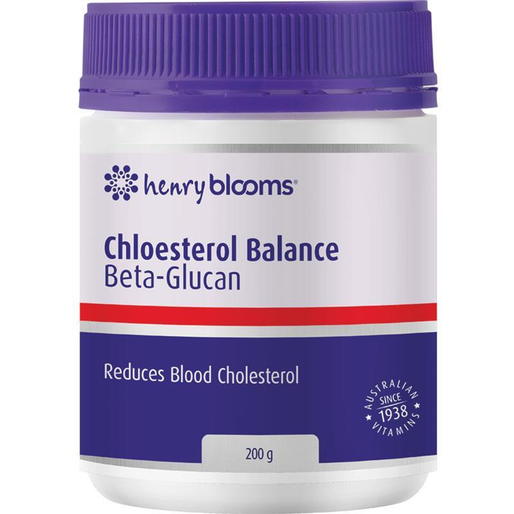 Henry Blooms Cholesterol Balance Beta-Glucan Powder - 200g