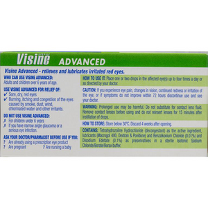 Visine Advanced Relief Eye Drops - 15mL