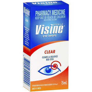 Visine Clear Eye Drops - 15mL