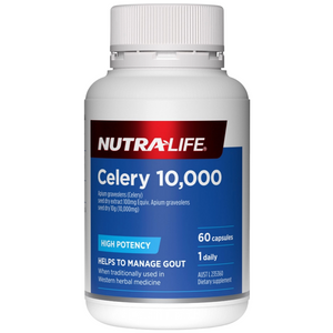 Nutra-Life Celery 10,000 - 60 Capsules