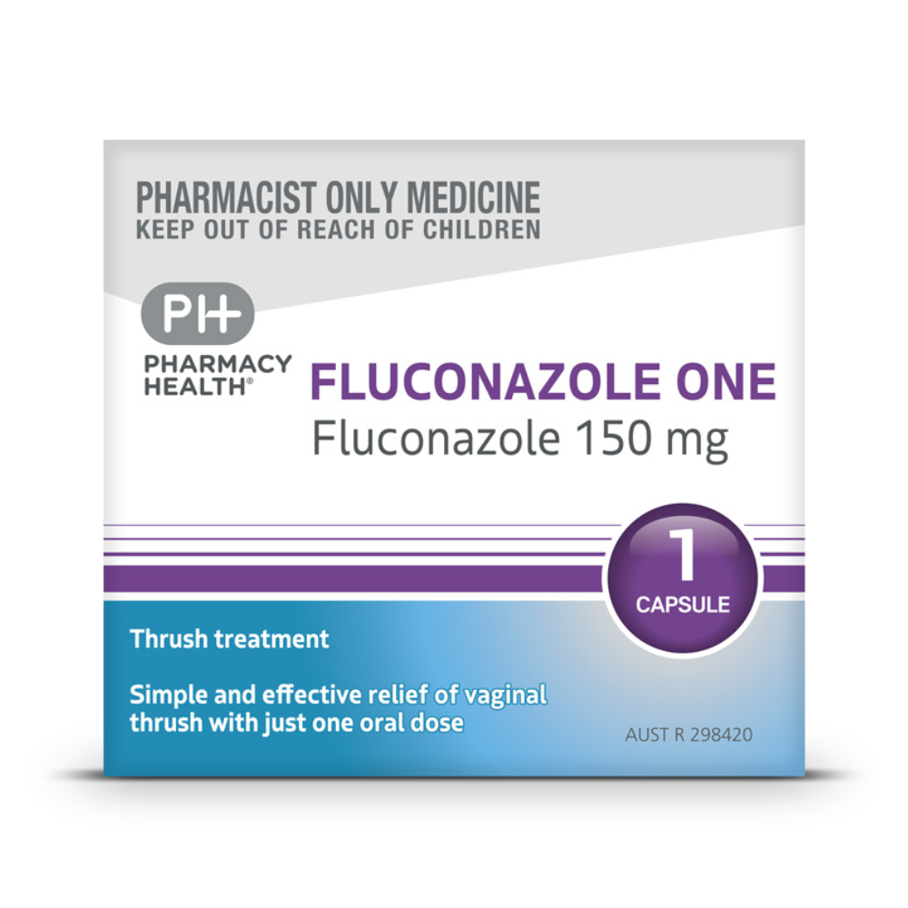 Pharmacy Health Fluconazole One 150mg - 1 Capsule