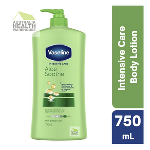 Vaseline Intensive Care Aloe Soothe/Cocoa Glow/Deep Restore Dry Skin Body Lotion - 750ml