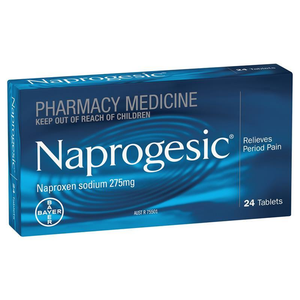 Naprogesic 275mg Tablets - 24 Pack