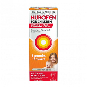 Nurofen for Children 3 Months to 5 Years Strawberry - 200ml