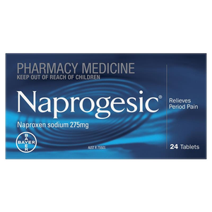 Naprogesic 275mg Tablets - 24 Pack