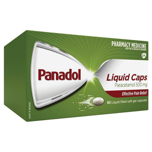 Panadol Liquid 80 Capsules