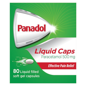 Panadol Liquid 80 Capsules