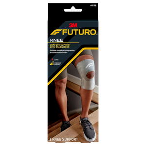 FUTURO Knee Comfort Support With Stabilizers Small/Medium/Large