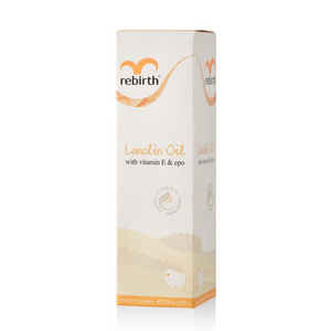 Rebirth-Lanolin Oil with Vitamin E & EPO 125ml