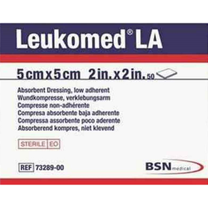 Leukomed LA - 50 Pack 5cm x 5cm/10cm x 10cm