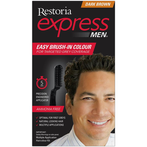 Restoria Express for Men - Natural/Dark Brown