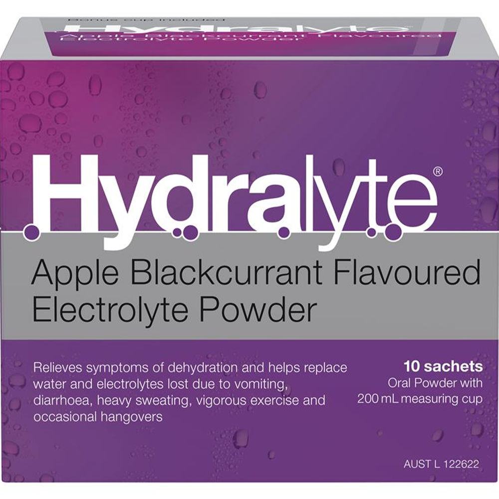 Hydralyte Powder - 5g Apple Blackcurrant/Orange