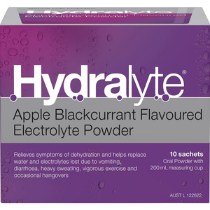 Hydralyte Powder - 5g Apple Blackcurrant/Orange