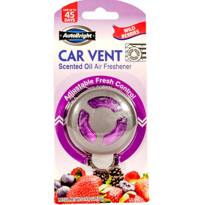 AutoBright Car Vent Scented Oil Air Freshener - 8g Wild Berries/Outdoor Fresh