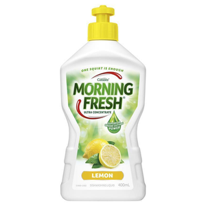 Cussons Morning Fresh Dishwashing Liquid - 400mL Original/Lemon