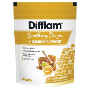 Difflam Soothing Drops + Immune Support 20 Drops