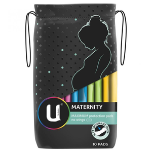 U By Kotex Pads - 10 Pack Maternity/Overnight Pads