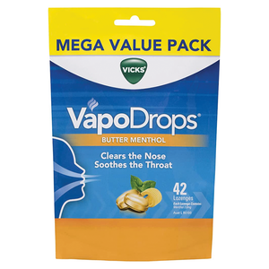 Vicks VapoDrops - 42 Lozenges