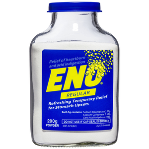 Eno Powder - 200g Regular/Lemon Flavor