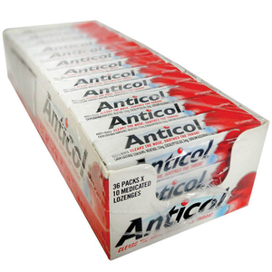 Allens Anticol - 40g 36pack Throaties/Extra Strong Stick