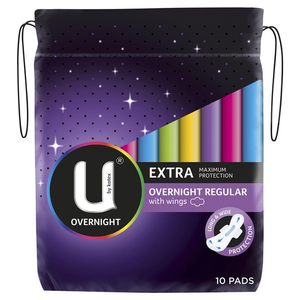 U By Kotex Pads - 10 Pack Maternity/Overnight Pads