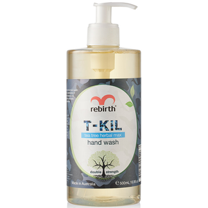 Rebirth T-KiL Tea Tree Herbal Max Hand Wash (RB85) - 250/500 mL