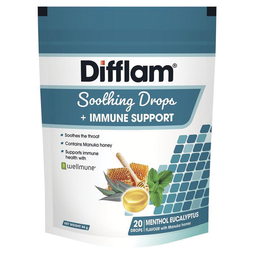 Difflam Soothing Drops + Immune Support 20 Drops