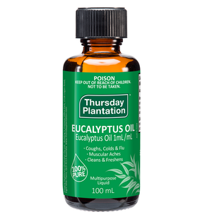 Thursday Plantation Eucalyptus Oil 100% Pure - 100/200 mL