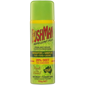 Bushman Plus 20% Deet Insect Repellent Aerosol - 150/350 grams