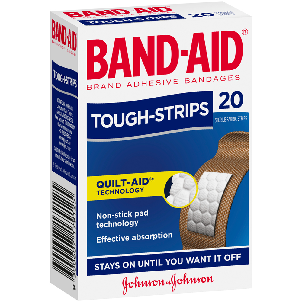 Band-Aid Tough Strips - 20/40 Strips