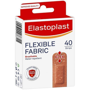 Elastoplast Flexible Fabric Wound Plasters - 20/40 Strips