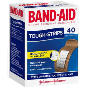 Band-Aid Tough Strips - 20/40 Strips